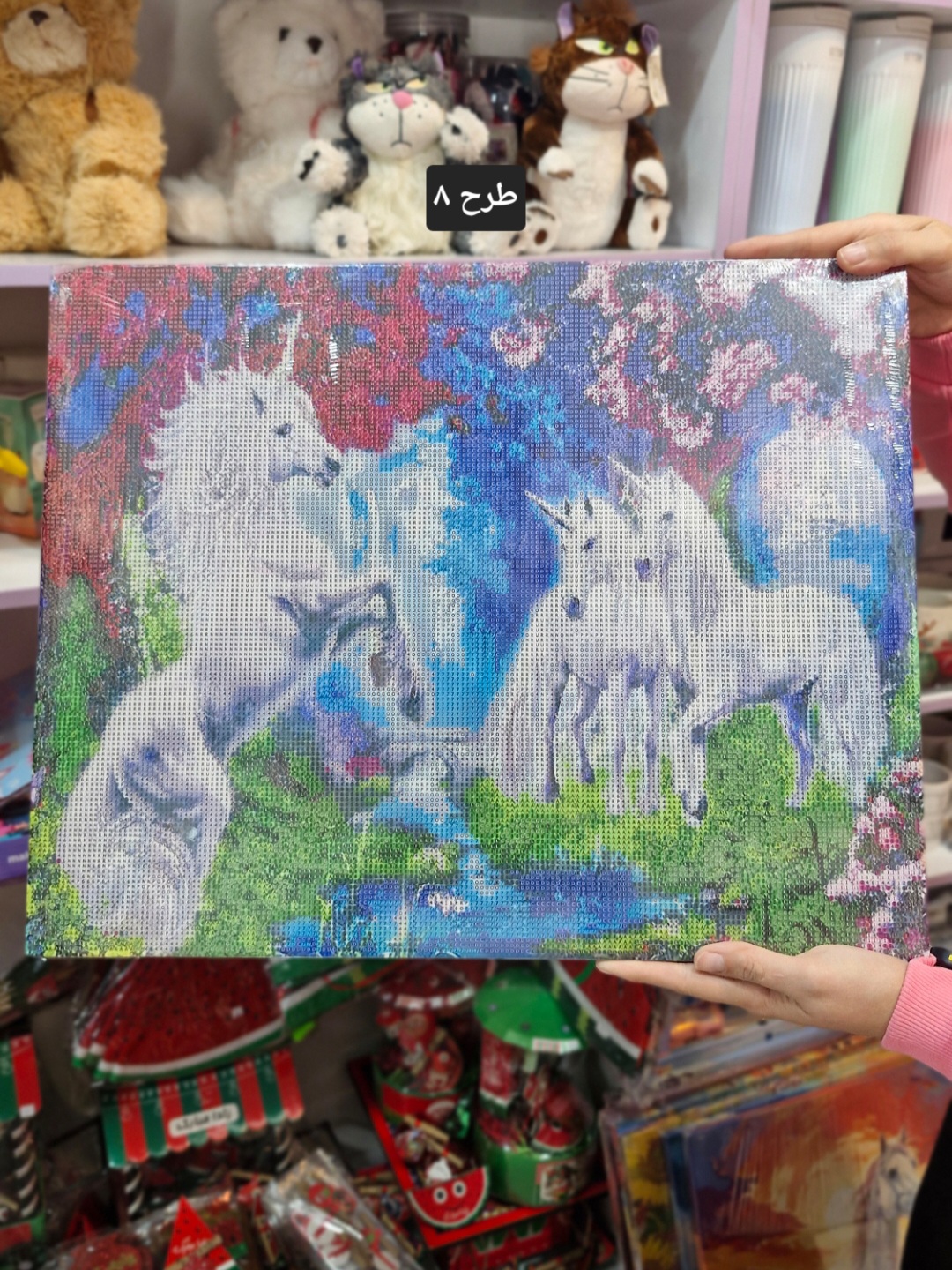 تصویر نقاشی الماسی بوم ۴۰ در ۵۰ - ۸ 