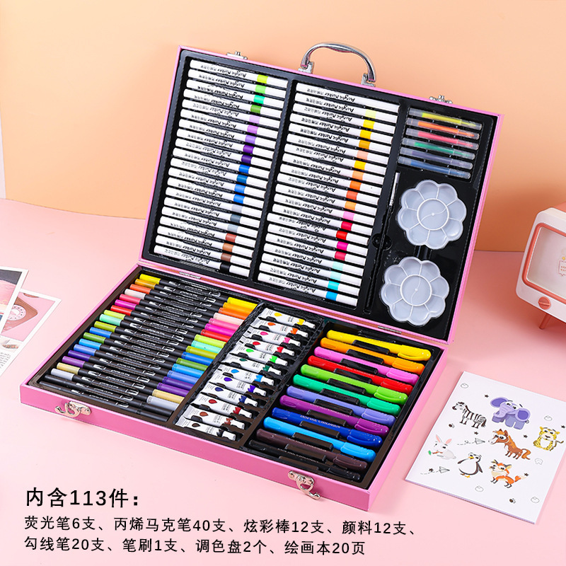 تصویر پک رنگ آمیزی 113 تیکه - تک شاخ 