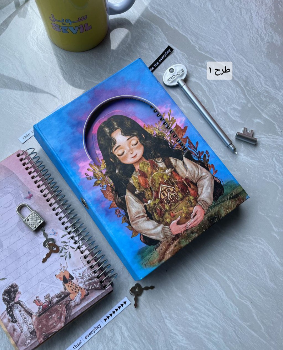 تصویر دفتر خاطرات ۱۰۰ برگ - ۱ 